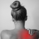 back, pain, shoulder, injury, nature, sun, burn, posture, ergonomic, woman, girl, soreness, discomfort, ache, hurt, irradiate, gray pain